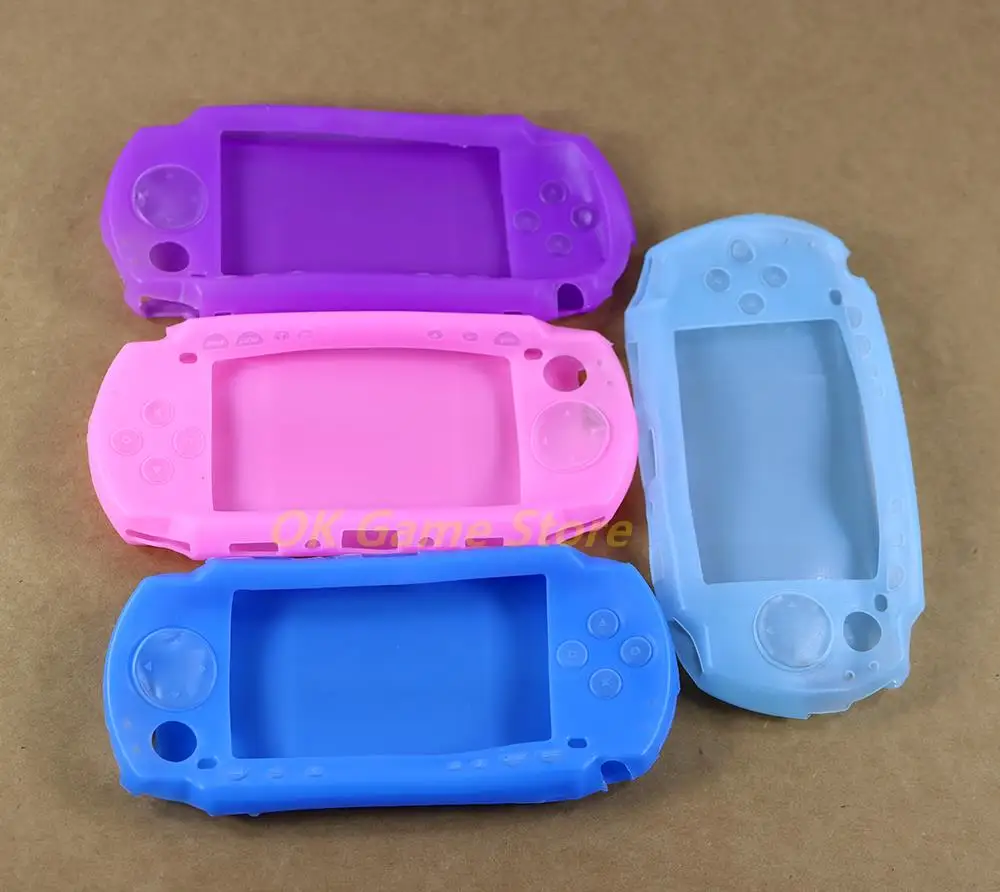 Фото 1 шт., силиконовый мягкий защитный чехол для консоли Sony PlayStation Portable PSP 1000 №2
