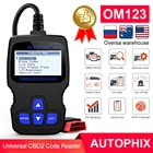 Автомобильный диагностический сканер Autophix OM123 OBD2 PK ELM327 CR3001 AD10