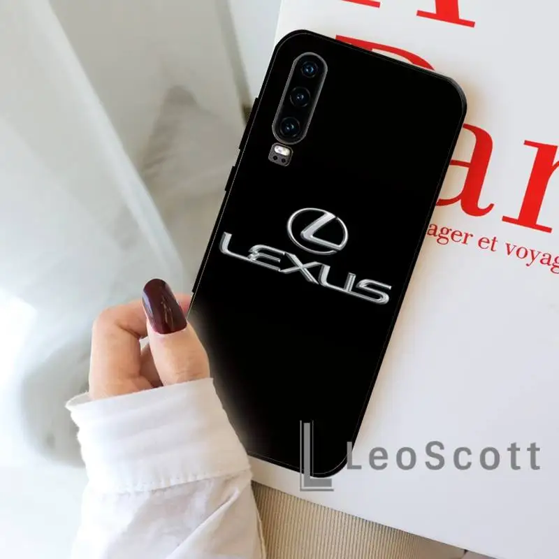 

Luxury car brand lexus Phone Case For Huawei P9 P10 P20 P30 Pro Lite smart Mate 10 Lite 20 Y5 Y6 Y7 2018 2019