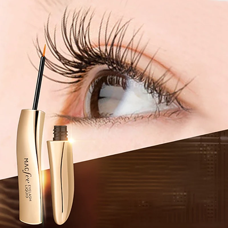 Жидкость для роста ресниц питает волосяной фолликул натуральный черный и темный