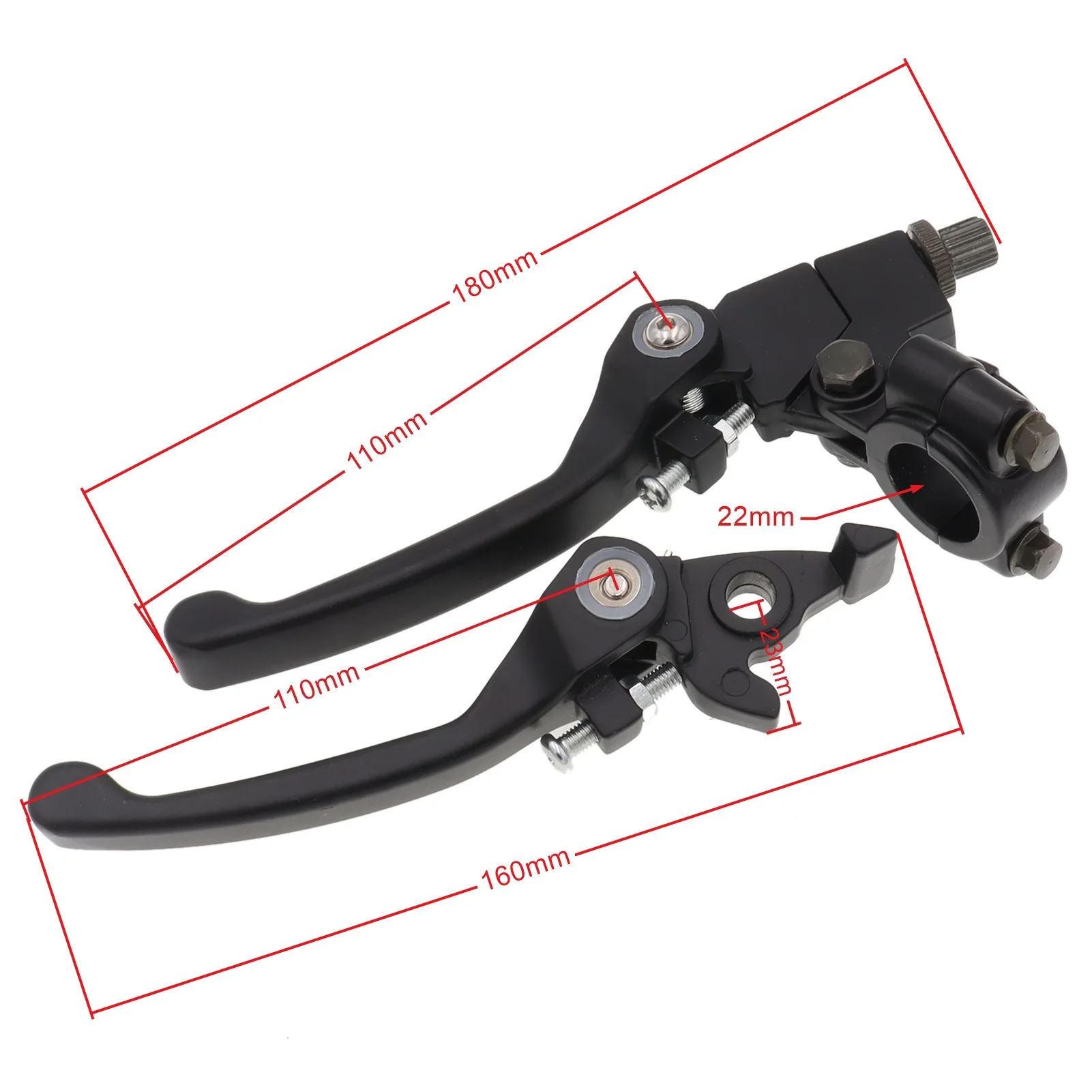Складной тормозной рычаг сцепления из алюминиевого сплава подходит для CRF KLX Pit Pro