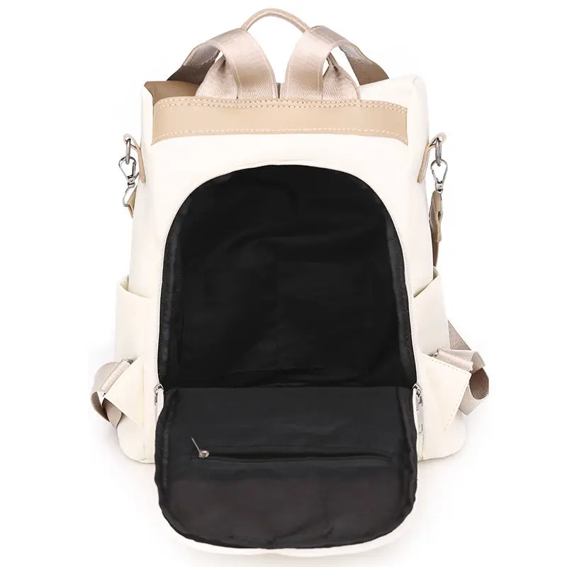 

Ladies Geometric Backpack Korean Style College Black Preppy Style School Backpacks For Teenagers Mochilas Bookbags