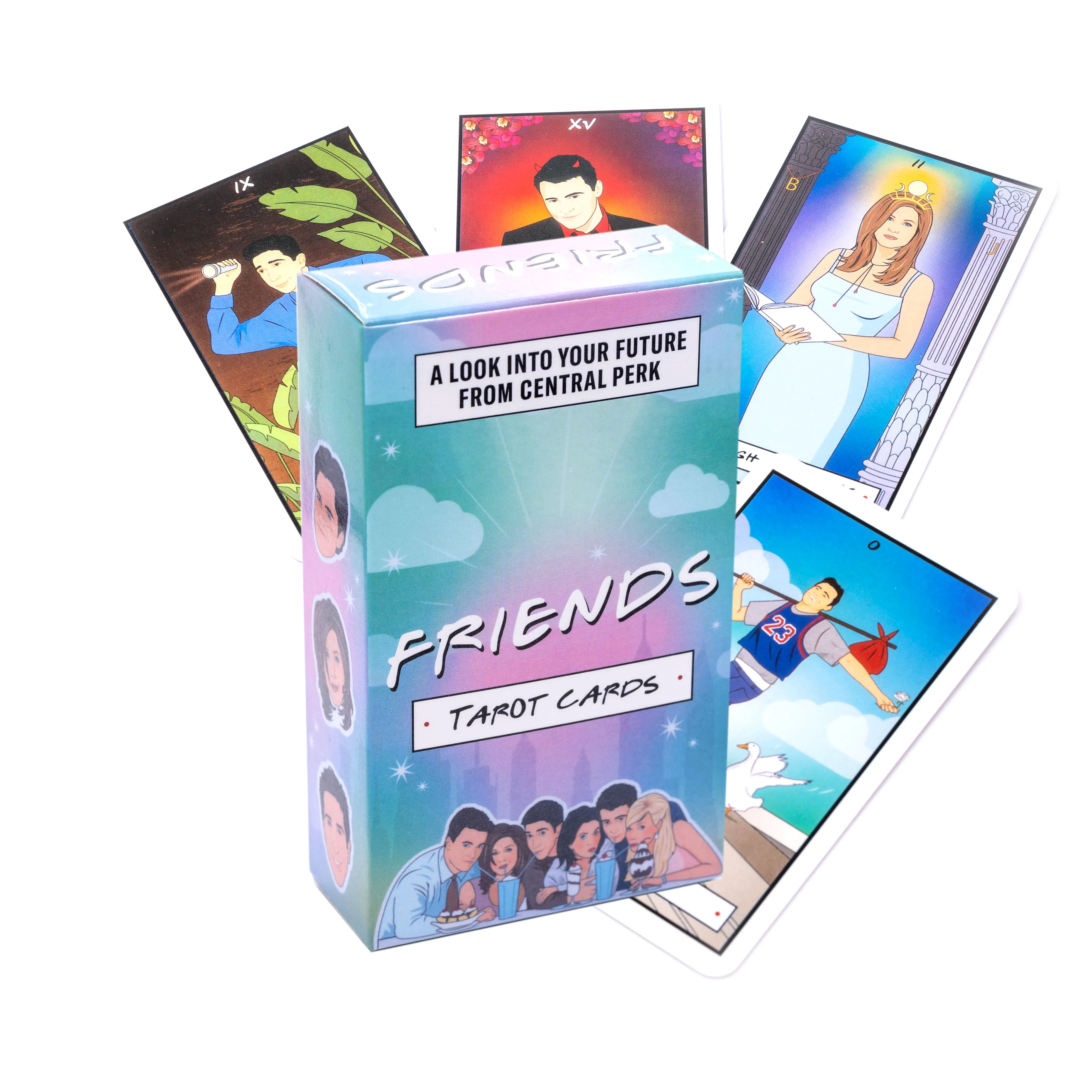 

Новинка, настольная игра Tarot Friends, Tarot палубная карта, Настольная настольная игра, карточная колода, пророчество удачи, пророчество, карты с принтом «Оракул», игральные карты