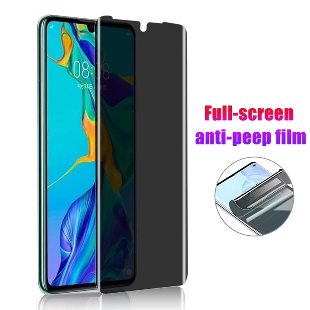 Privacy tempered film Tempered Glass Screen Protectors for Huawei P30 Nova Pro Mate20X конфиденциальность закаленного