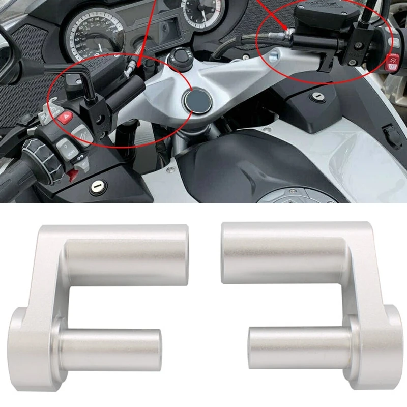 

For BMW R1200RT R1250 RT R1200 R1250 R1250RT Motorcycle CNC Adjustable Handlebar Risers Kit 1.625" Back Move Mount Clamps