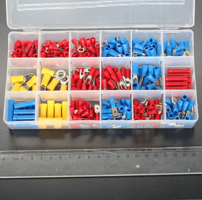 300 шт. электрические провода обжимные клеммы комплект изолированный Терминатор