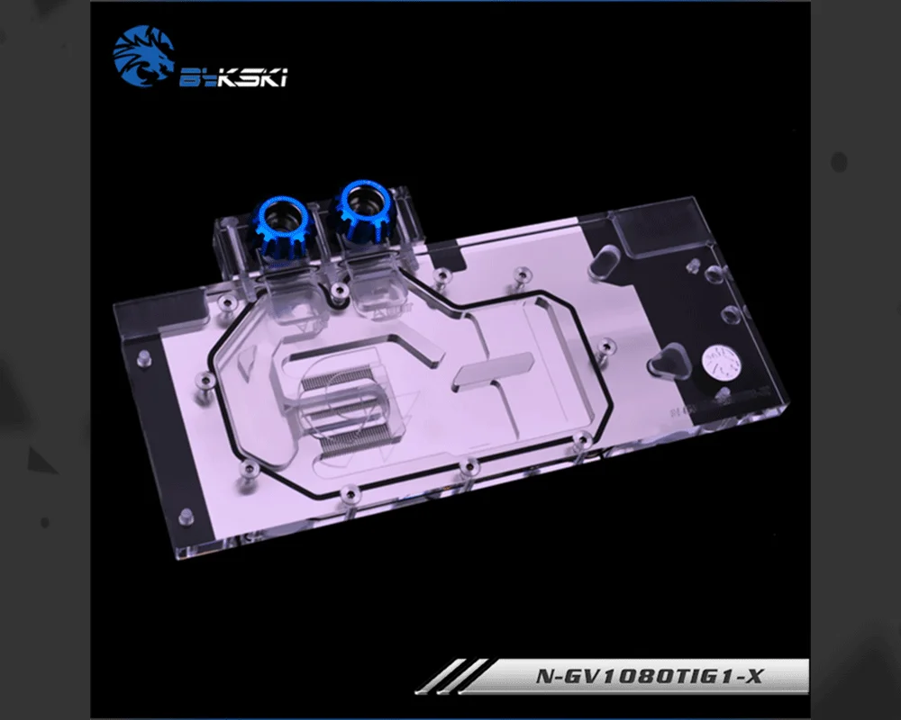 Bykski N-GV1080TIG1-X, полное покрытие видеокарты блок водяного охлаждения RGB/RBW для Gigabyte GTX1080Ti Gaming OC 11G