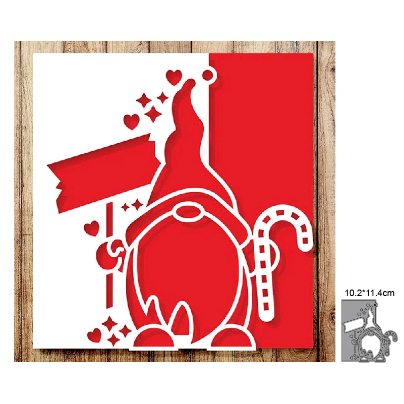 

New Trends New Year Christmas Festival Metal Cutting Dies DIY Card Decor Scrapbooking Paper Stencil Embossing Decorative Craft