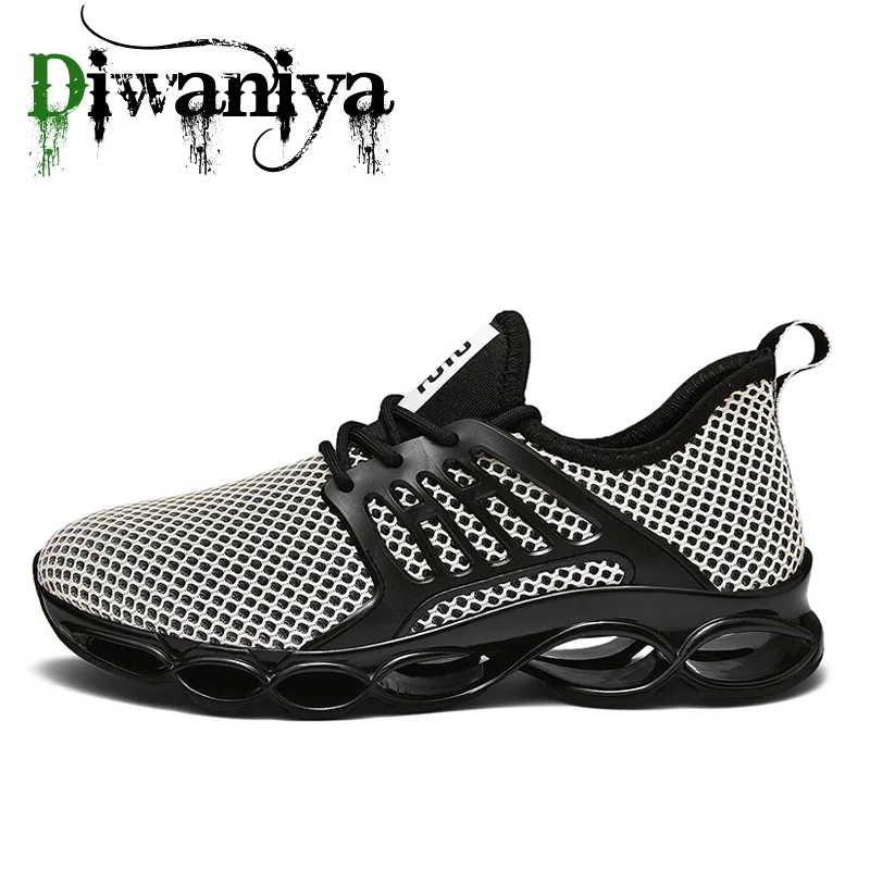 Популярные весенне-осенние мужские кроссовки дышащая Спортивная обувь для улицы
