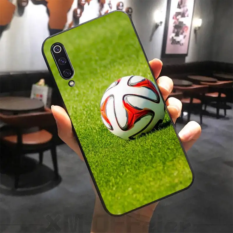 Модный футбольный чехол coque fundas etui для xiaomi note max mi 3 7 8 9se Redmi 7a 8t 10 pro lite чехлы |