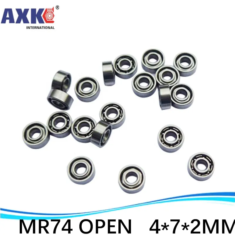AXK Бесплатная доставка Миниатюрный подшипник MR74 MR74Z открытый/одиночный
