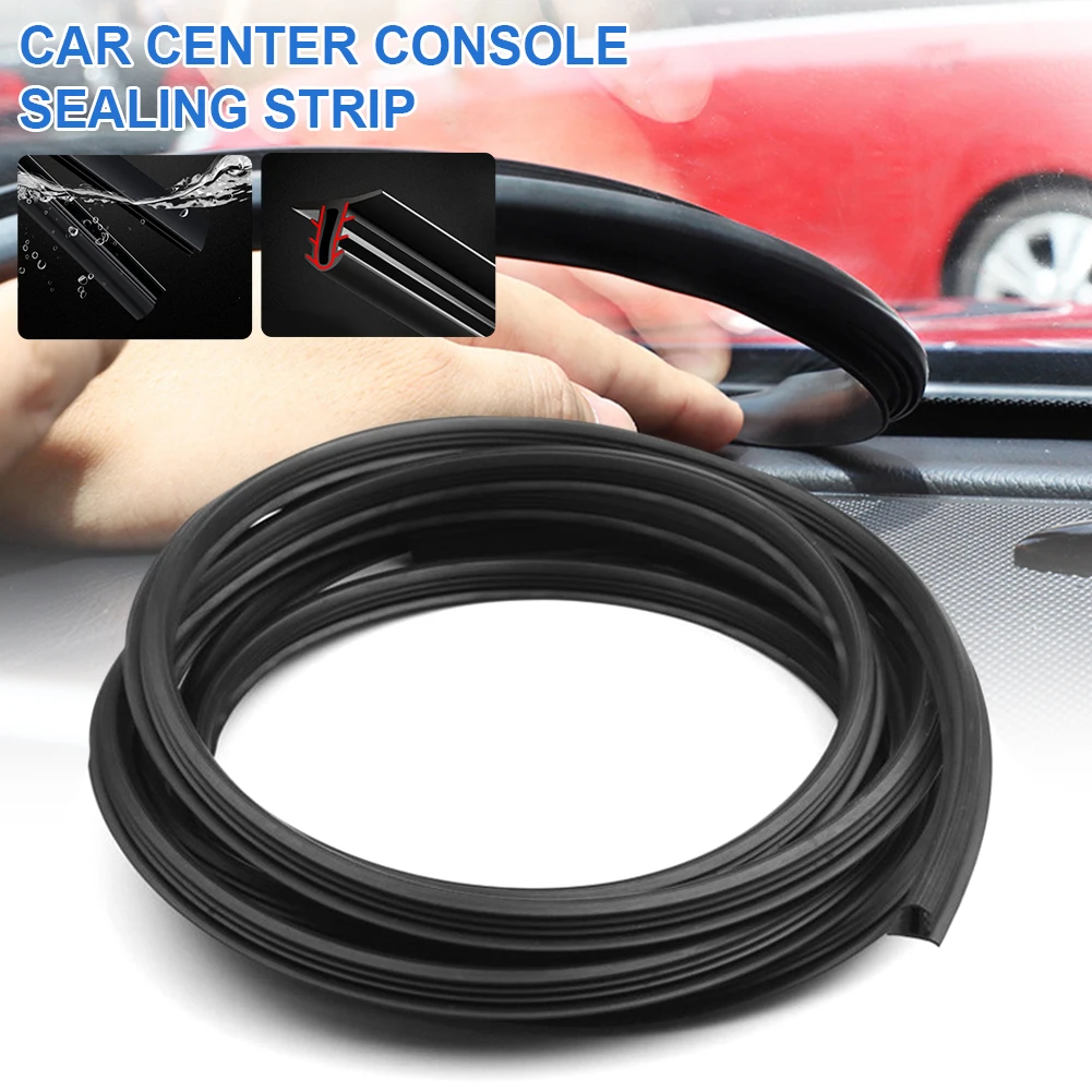 

160cm Universal Car Windshield Sealant Dashboard Soundproof Rubber Seal Strip Auto Rubber Seals Car Panel Seal car Accessories