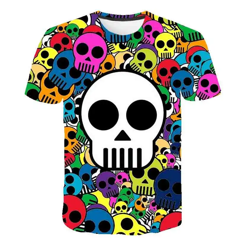 

2021 New 3D Printed Angry Bird Movie Men's Fashion Casual Round Neck Short Sleeve T-shirt Summer Personality Streetwear Tees Top