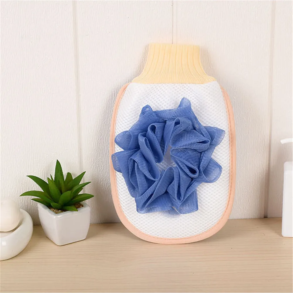 1 шт. парная душевая утолщаются для ванной Волшебная рукавица пилинга