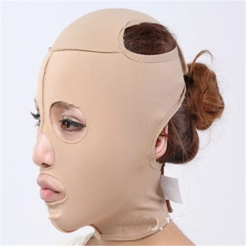 

Face Massage Slimming Face Mask Lycra Fabric Thin Face Bandage Relaxation Care Double Chin Skin Face Slim V-Line Lift Up Mask