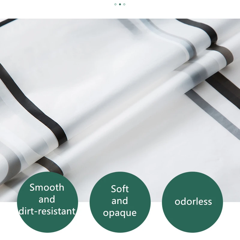 

European and American geometric bathroom shower curtain 3D waterproof and mold proof PEVA shower curtain shower curtain environm