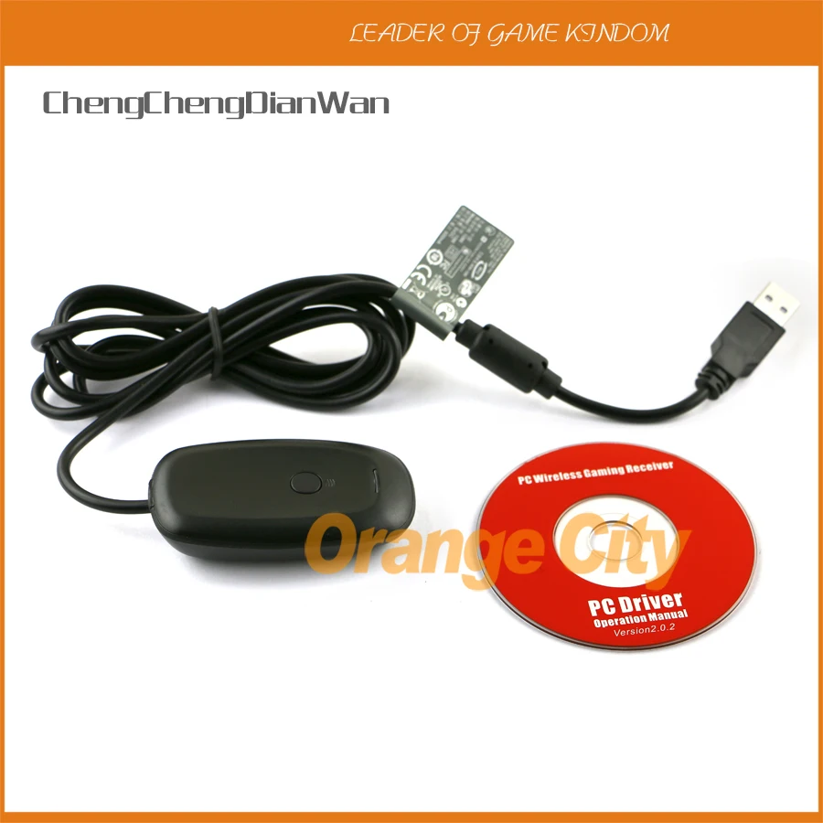 10 шт Черный игровой приемник USB ресивер Адаптер для Xbox360 контроллер ПК Wireles в