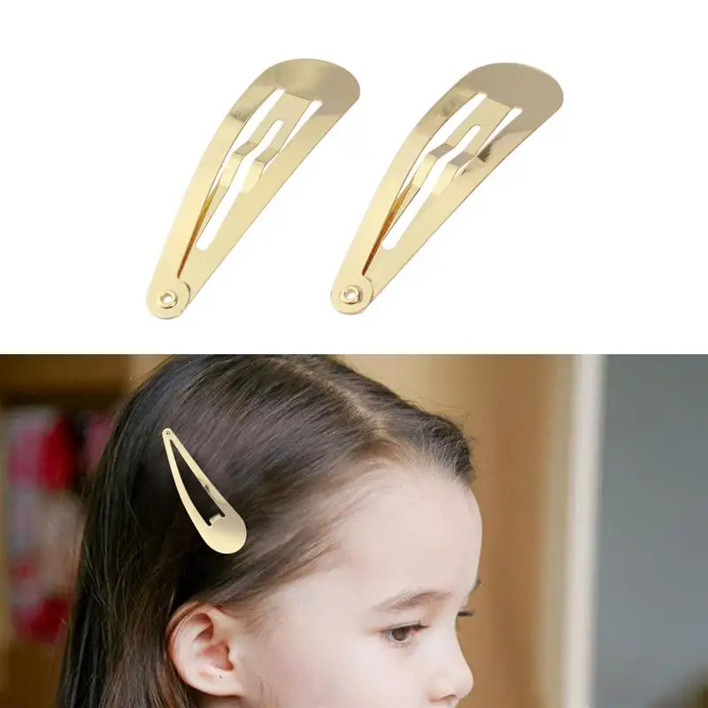 Простая заколка для волос из розового золота 4 8 см 50 шт. | Красота и здоровье