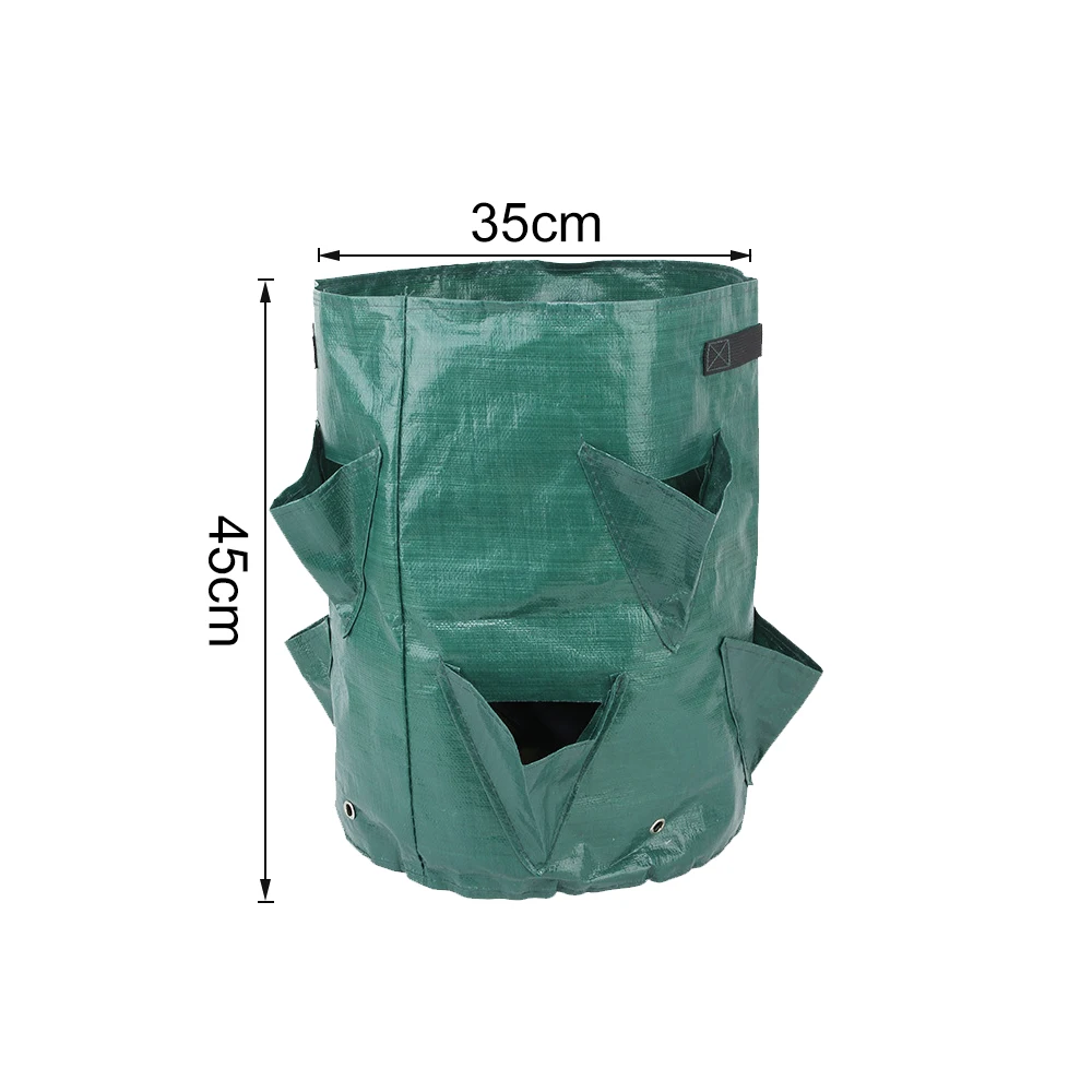 MUCIAKIE 1 шт. 35x45 см 8 карманов мешок для посадки клубники и корзина фруктов