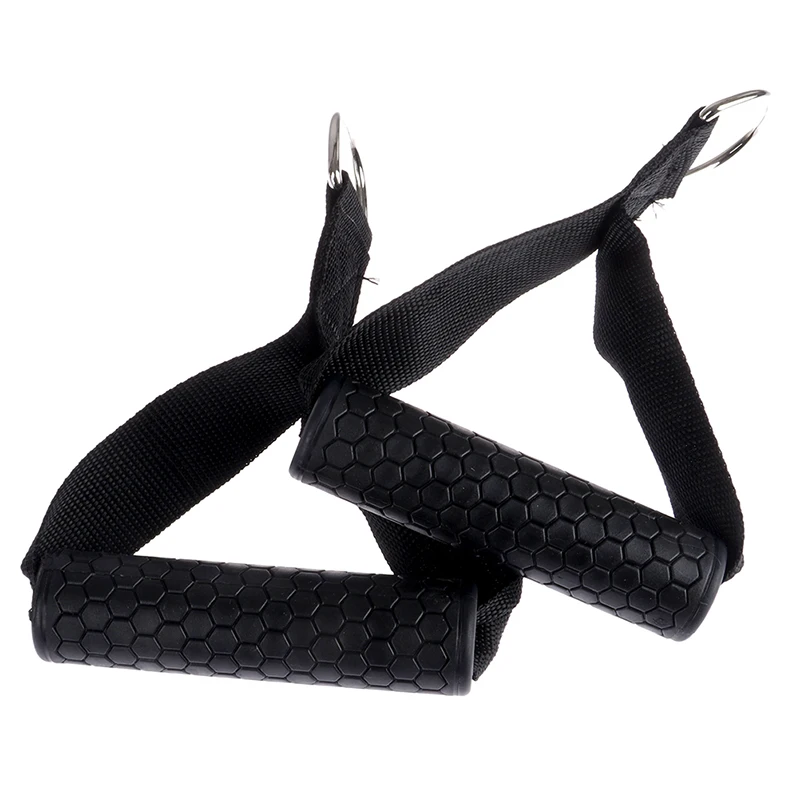 1 пара эластичных лент для тренажерного зала ручки противоскользящие ленты из