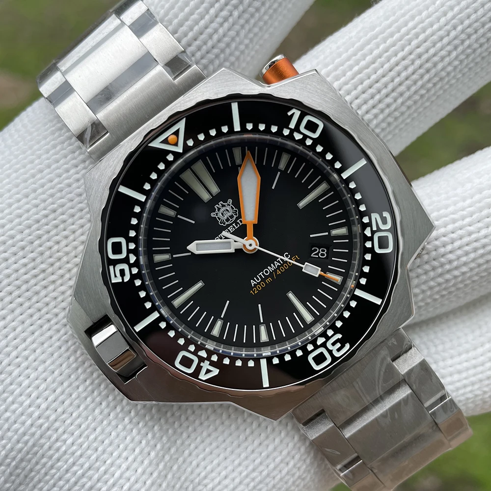 Новое поступление 2020 заводская цена Steeldive SD1969 водонепроницаемость 1200 м NH35