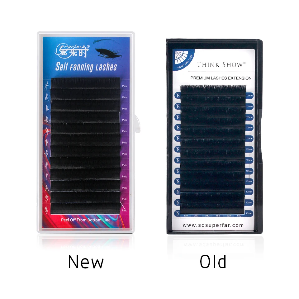 

New Arrived 0.03/0.05/0.07/0.10 C/CC/D/DD Eyelash Volume Easy to Make Fan Effect False Eyelash and Blooming Faux Mink Lashes