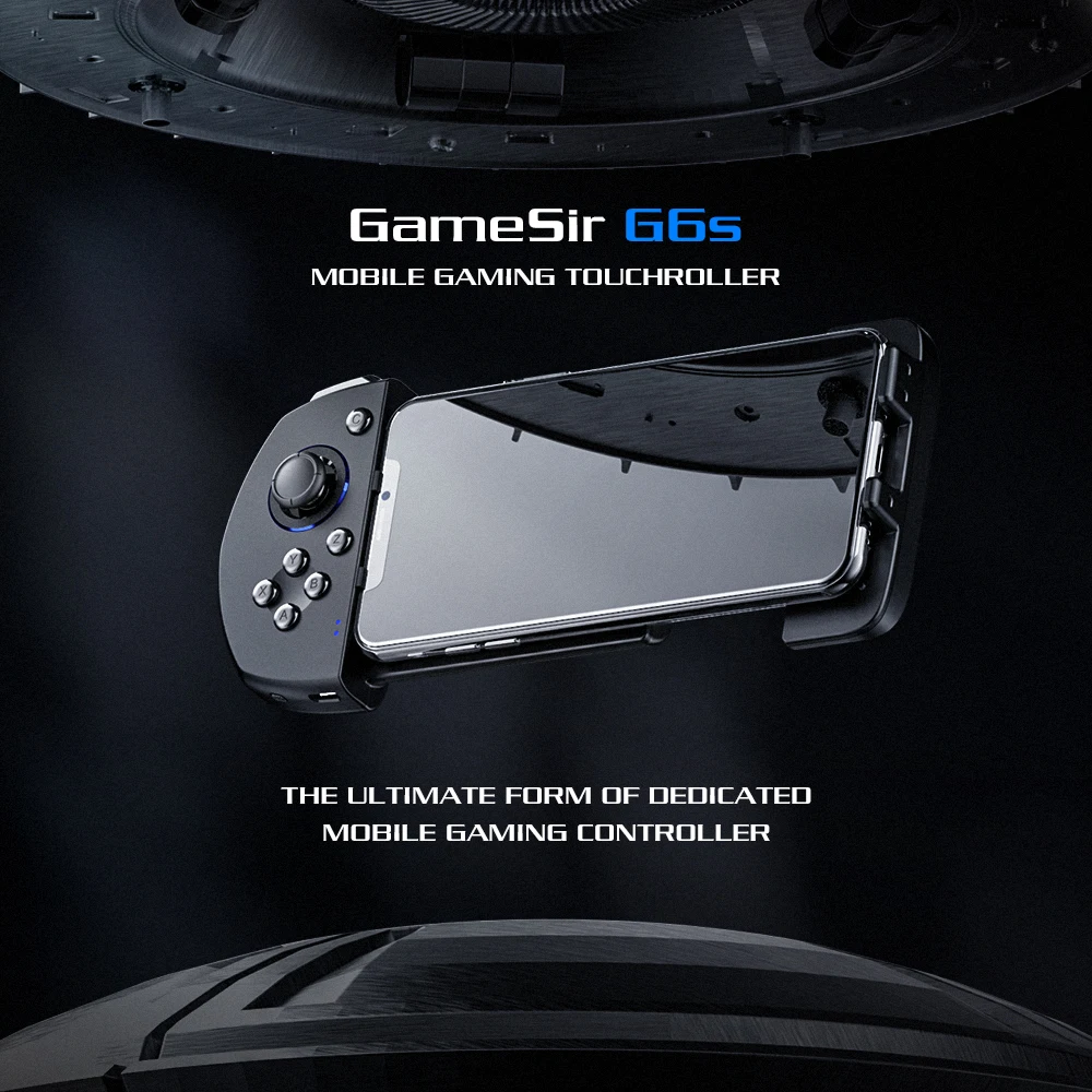 GameSir G6s вибрирующий мобильный игровой Touchroller беспроводной контроллер, Bluetooth геймпад для iOS iPhone для FPS и MOBA PUBG игры