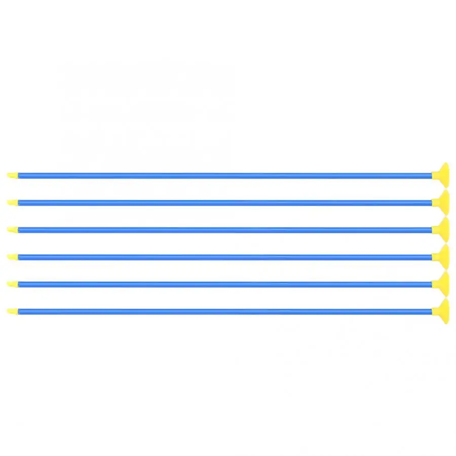 6 шт креативные Детские стрелы с присосками для стрельбы из лука лук молодежный