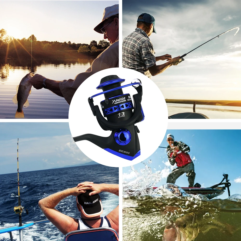 Новые профессиональные рыболовные катушки ручные переплетенные спиннинговые