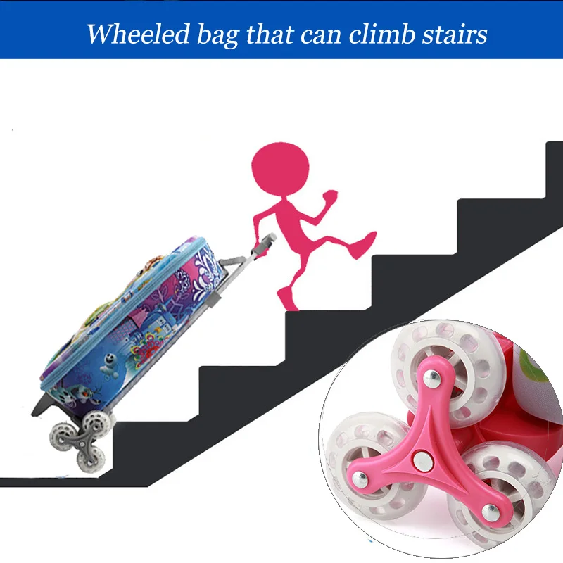 Детская школьная сумка для путешествий чемодан девочек детские дорожные сумки