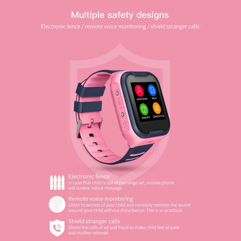 Wholesale 4G Kids Smart Watch GPS+ WiFi Touch Screen SOS SIM Phone Call Waterproof Children Watch with Camera Kids Watches