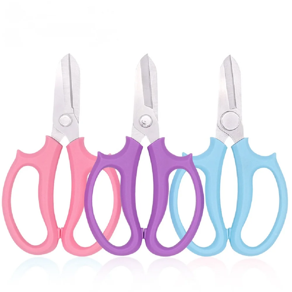 

1Pcs Color floral scissors branch scissors plant flowers garden florist scissors