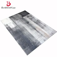 Bubble Kiss Abstract Carpets For Living Room Chinese Ink Black Gray Floor Mats Customized Home Bedroom Decor Large Area Rugs