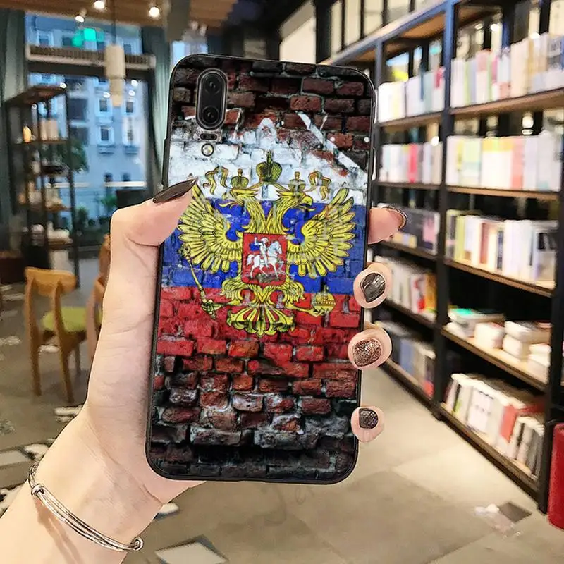 

Russia flag Emblem Symbol Phone Case For Huawei honor Mate P 10 20 30 40 Pro 10i 9 10 20 8 x Lite