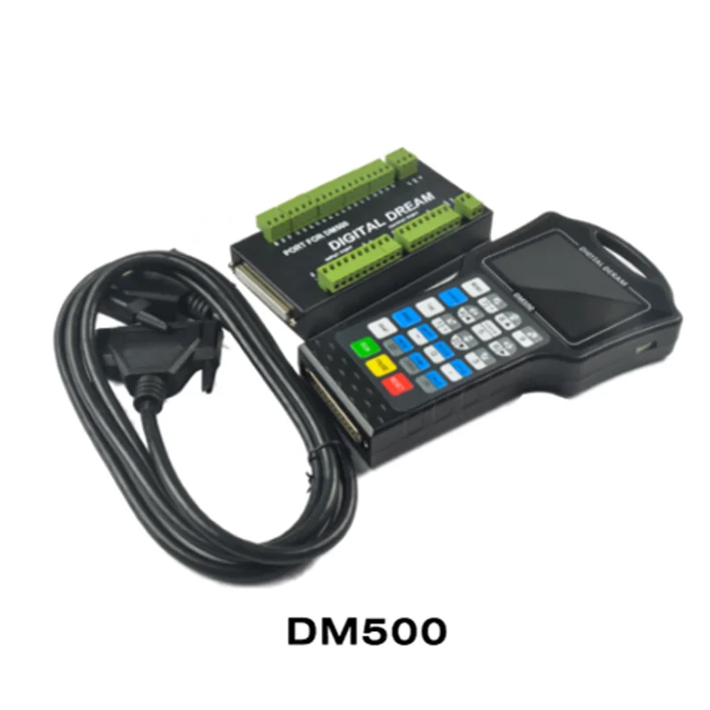 

DM500 Digital 4 Axis CNC Engraver Router 500Khz Handwheel Motion Controller G-code