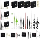 1 комплект, беззвучные большие настенные часы с крючком, кварцевые часы, часовой механизм сделай сам, указка, запасные части, часы, ручные часы