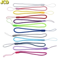 jcd 12color colorful braided lariat lanyard wrist hand rope for gb gba gbc gbp gba sp hand strap