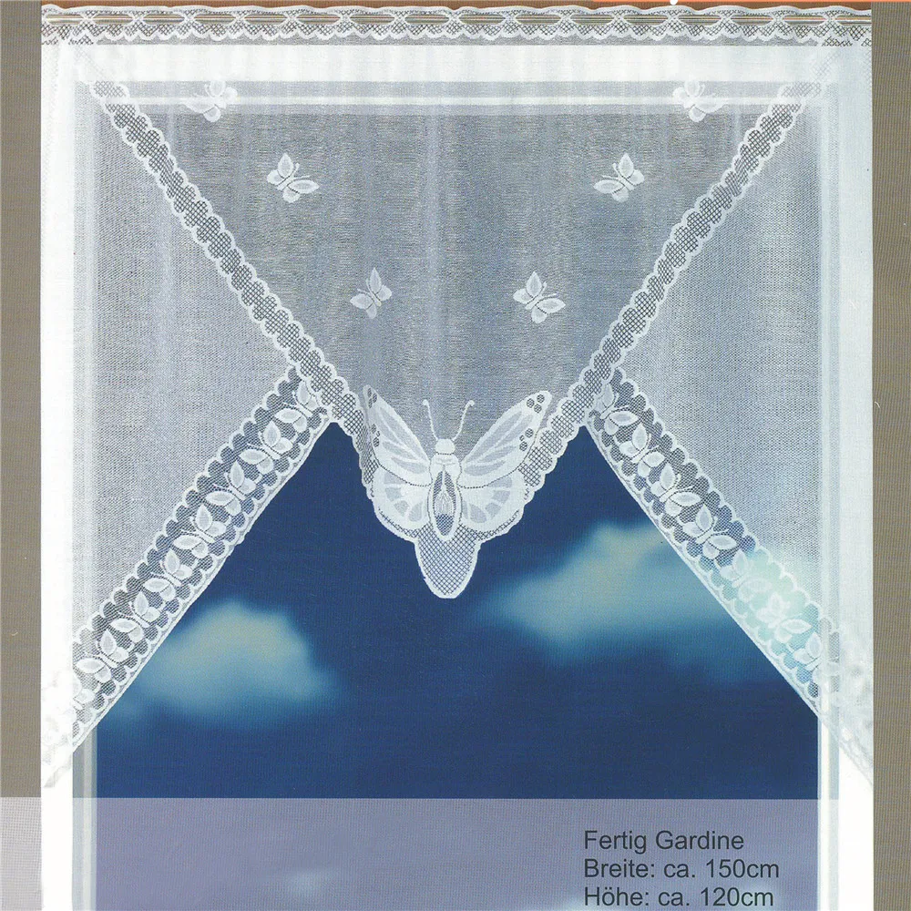 Европейская белая полупрозрачная кофейная занавеска Enipate трикотажная s кухонная