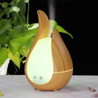 200ml ultrasonic continuous whisper quiet humidifier waterless auto shut off 7 color light essential oil marble grain diffuser