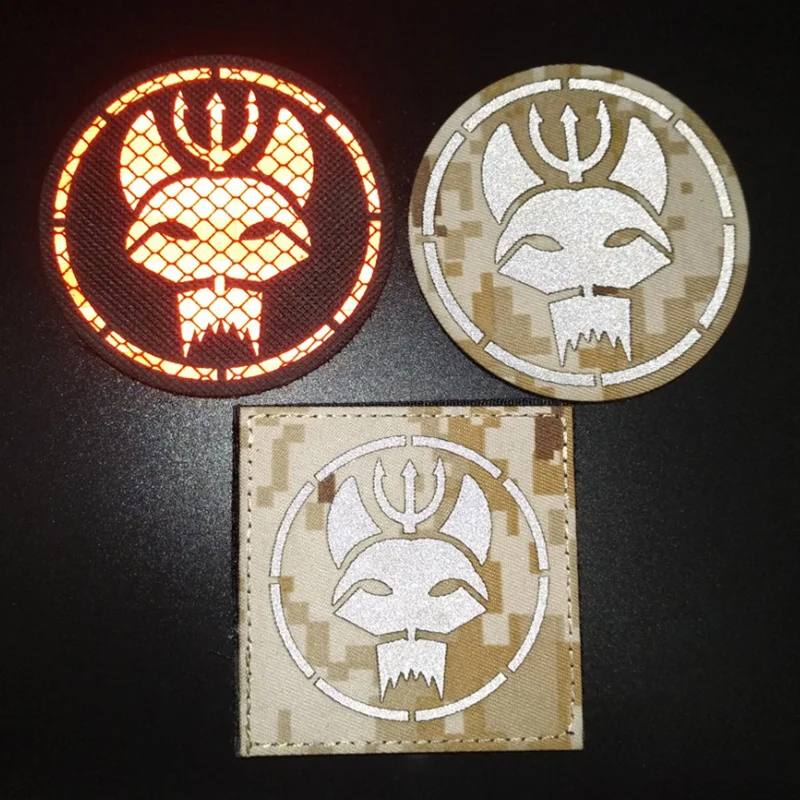 США котик команда тактическая ИК глава патч армейский флот тризун в обратном