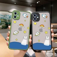 phone case for vivo x50 x60 x50 pro x60 pro childrens spaceship painting pattern frosted transparent hard casing