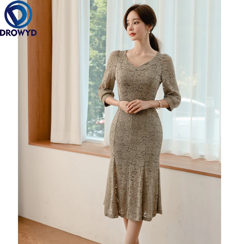 

Рукав-фонарик, кружеваное платье для худеньких девушек элегантное Офисные женские туфли Bodycorn платье до колена Длина купальник в стиле руса...