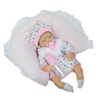 ocda cute soft silicone reborn sleeping baby doll lifelike newborn doll handmade realistic bebe reborn dolls 55cm 57cm gifts
