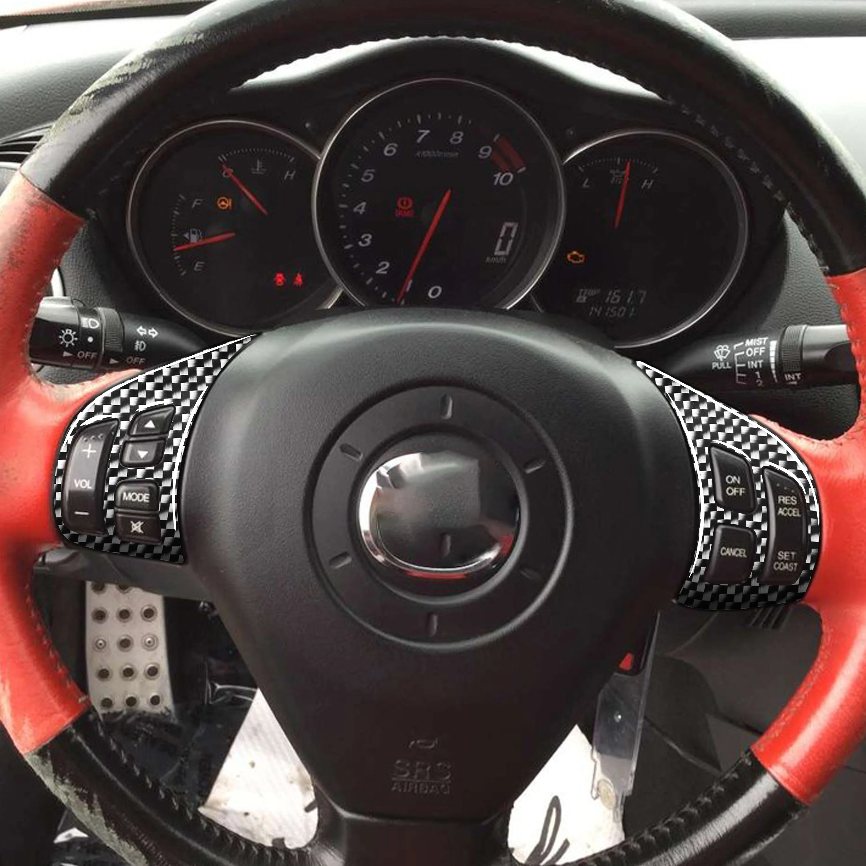 Для Mazda RX8 RX-8 SE3P JM1FE 2004-2008 кнопочная панель на рулевое колесо Модифицированная