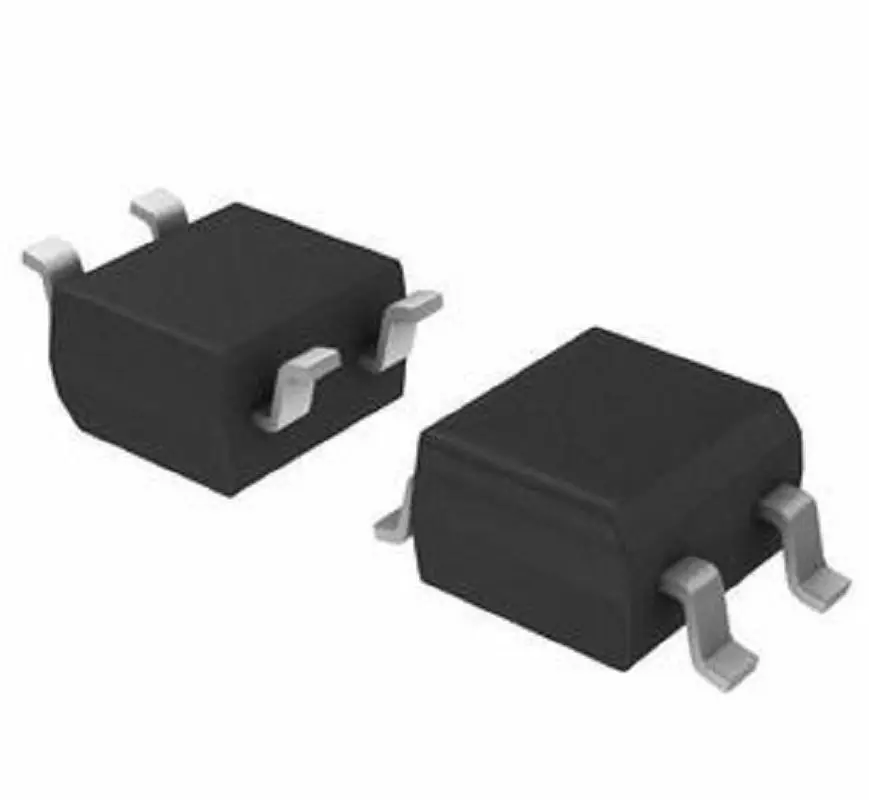 100 шт./лот диодный СОП-4 MB6F 0 5/0.8A 600V Миниатюрный Мостовой выпрямитель | Электронные