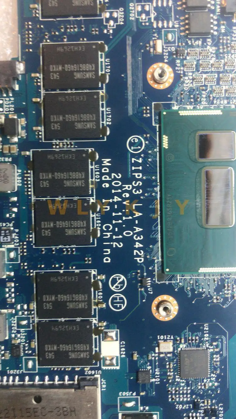 Abdo ZIPS3 LA 342P для Lenovo Thinkpad YOGA 12 материнская плата ноутбука FRU 00HT707 01AY506 CPU i7 5500U 8 ГБ ОЗУ