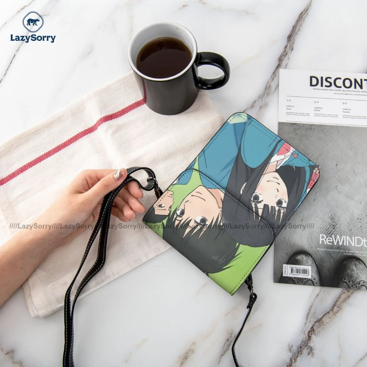 

Kimi Ni Todoke Shoulder Bag Reusable Leather Streetwear Mobile Phone Bag Female Bulk Bags