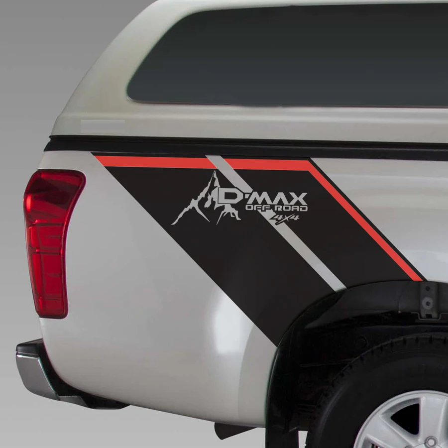 2 шт. виниловые наклейки для автомобиля isuzu d-max 2012 2013 2014 2015 2016 | Автомобили и