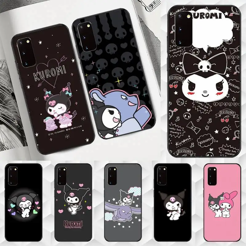 

Cute Kuromis Cell Phone Case TPU For Samsung S6 S7 S8 S9 S10 Plus S20 S21 S30Ultrs Fundas Cover