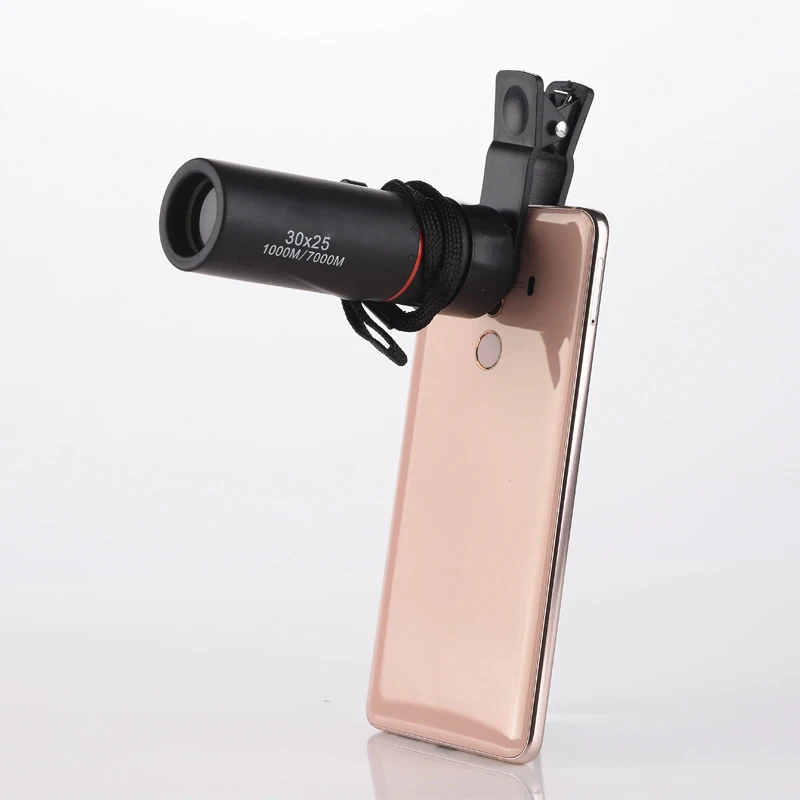 Монокулярный бинокль 30X25Mobile Phone периферический телескоп наружный
